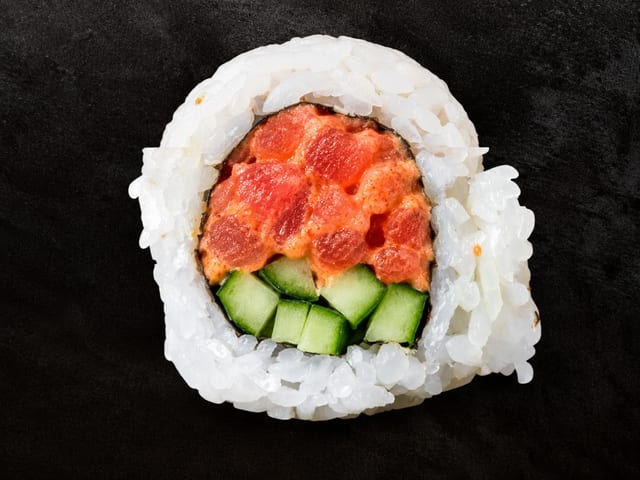 Spicy Tuna Roll*.