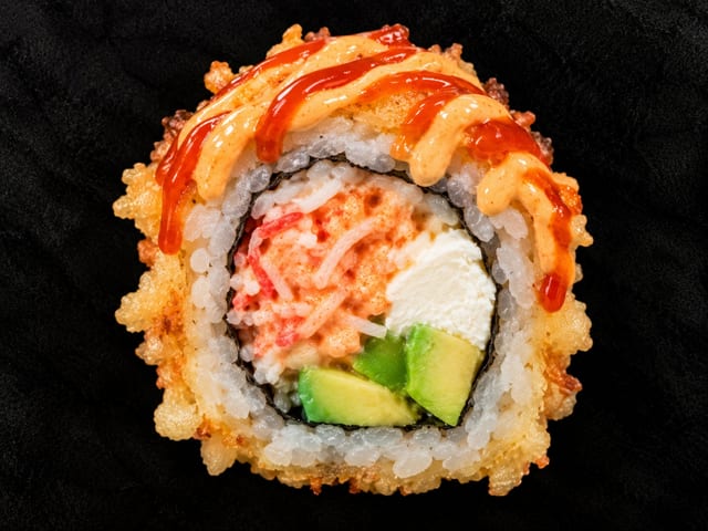 Spicy Crunch Roll.