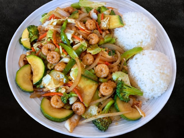 Shrimp Stir Fry.