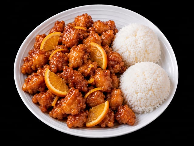 Orange Chicken.