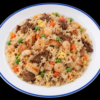 Combination Fried Rice with Shrimp