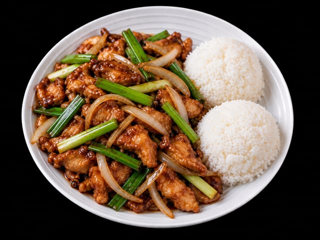 Mongolian Chicken.