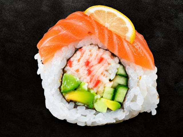 Salmon Lemon Roll*.