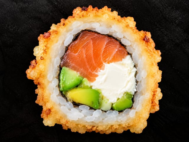 Crunchy Philly Roll.