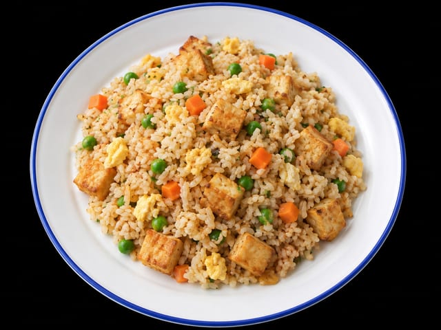 Tofu Fried Rice.