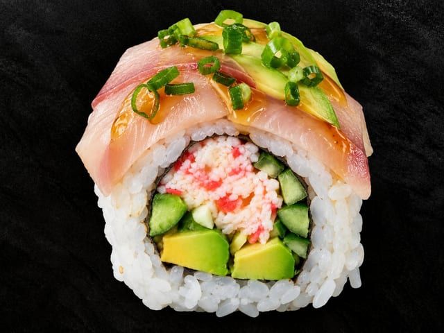 Ultra Hamachi Roll.