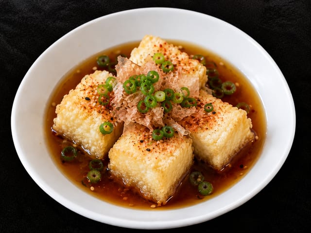 Agedashi Tofu.