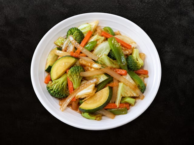 Side Stir Fry Veggies.