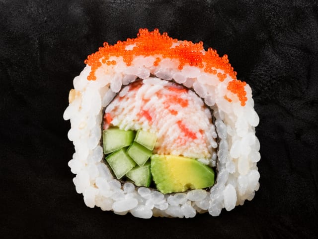 Golden California Roll*.