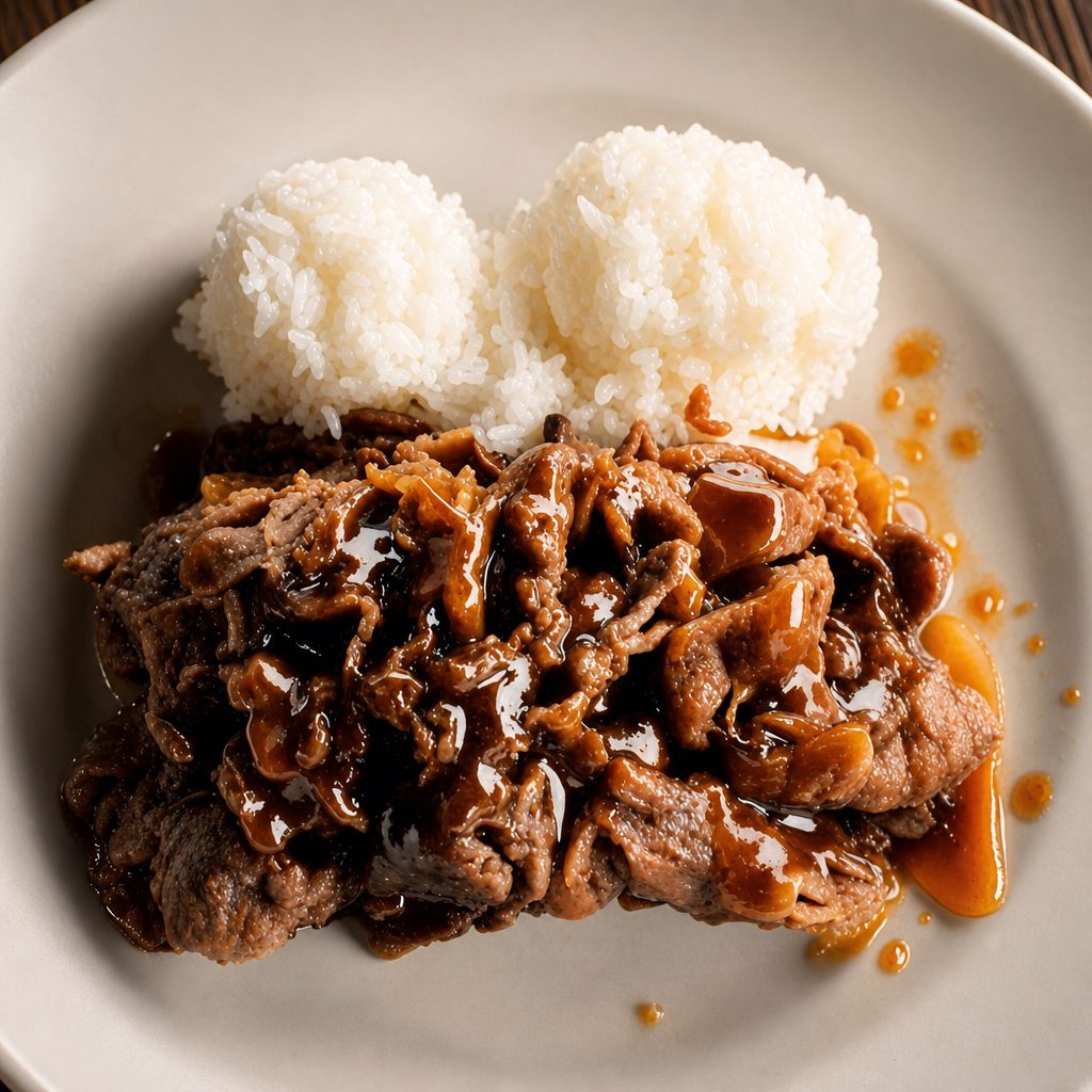 Beef Teriyaki.