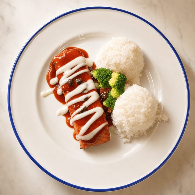 Salmon Teriyaki.